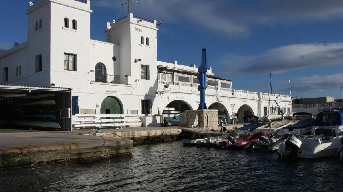 El edficio de la Casa de Botes, utilizado en los últimos años por la Policía