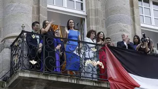 Blanca Millán abre las Fiestas del Apóstol anotando un triple emotivo y feminista