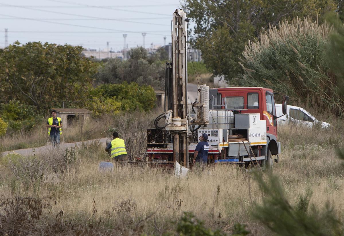 Trabajos en Parc Sagunt II tras el anuncio de Volkswaguen de que finalmente sí que instalarán la gigafactoría en Sagunt.