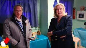 Philippe Olivier, el responsable de que Marine Le Pen se haya batido en las urnas este domingo.