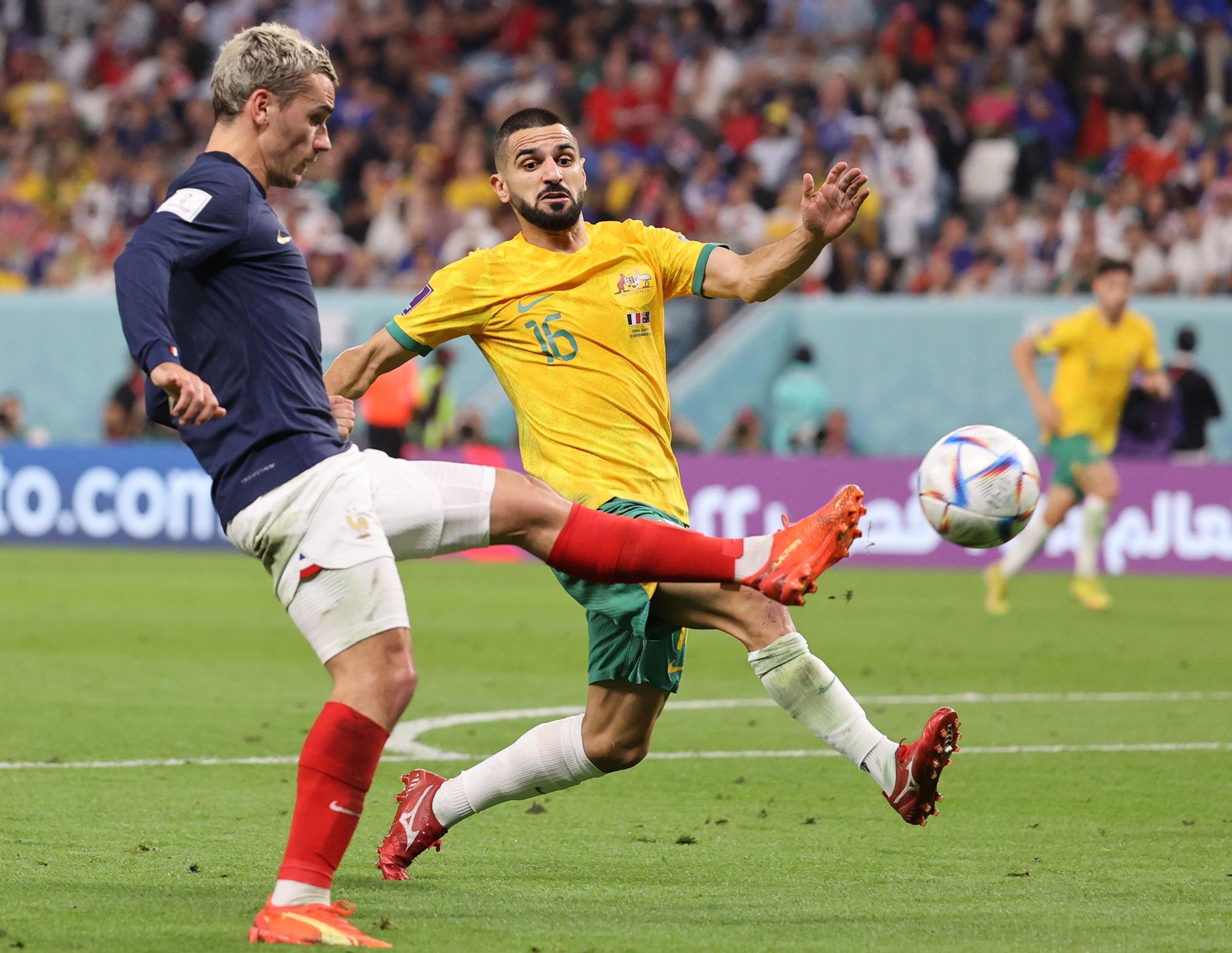 Mundial de Qatar | Francia - Australia, en imágenes