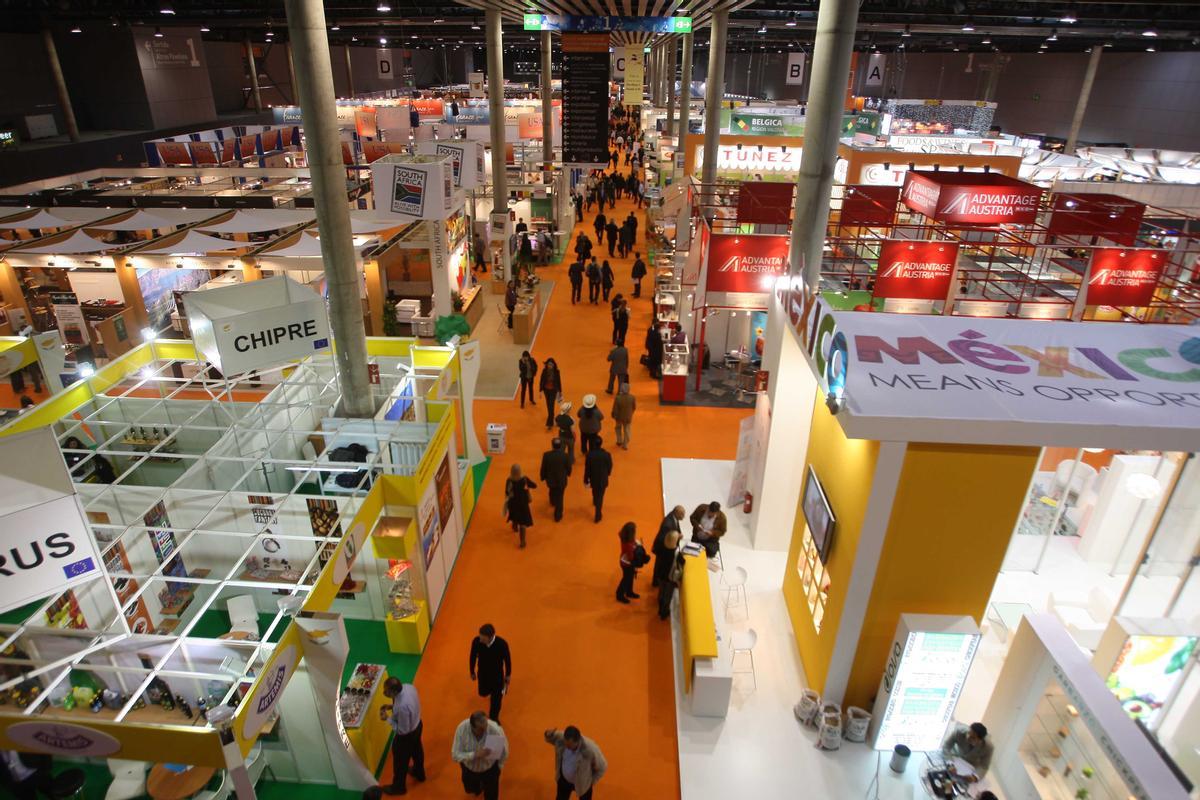 Ambiente en una de las últimas ediciones de la feria Alimentaria de Barcleona