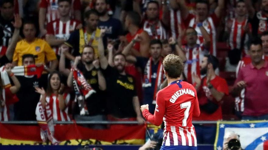 Griezmann y Oblak resuelven un apuro ante el Rayo (1-0)