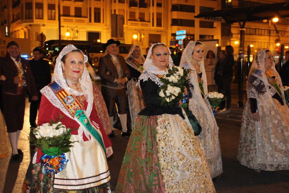 Así desfiló Clara María Parejo en la Ofrenda