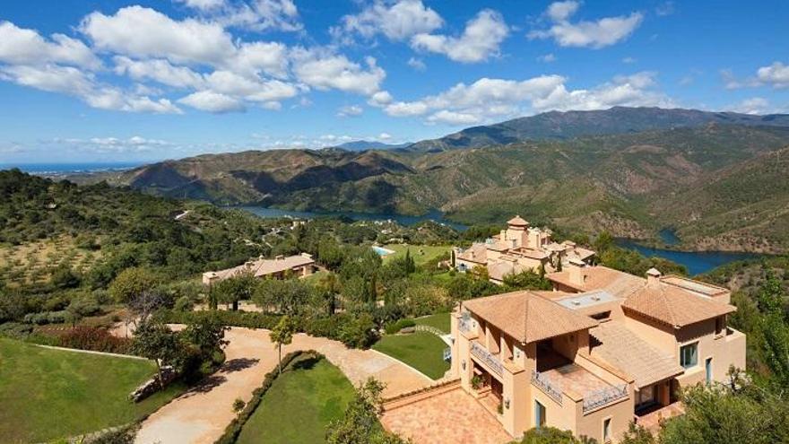 Foto aérea de la Finca Sagitario.