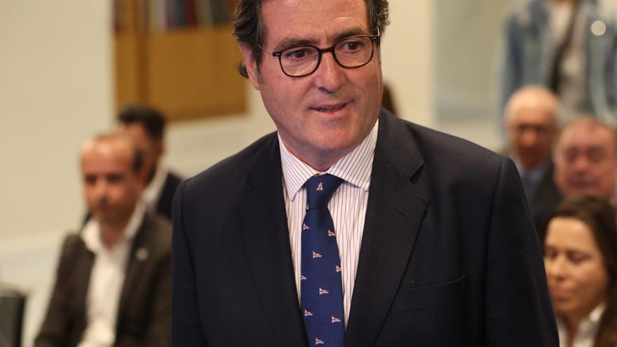 El presidente de la CEOE, Antonio Garamendi.