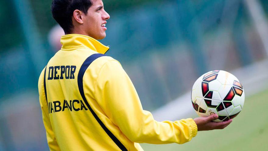 Salomao durante un entrenamiento la pasada temporada.