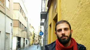 El poeta Cristóbal Domínguez Durán.