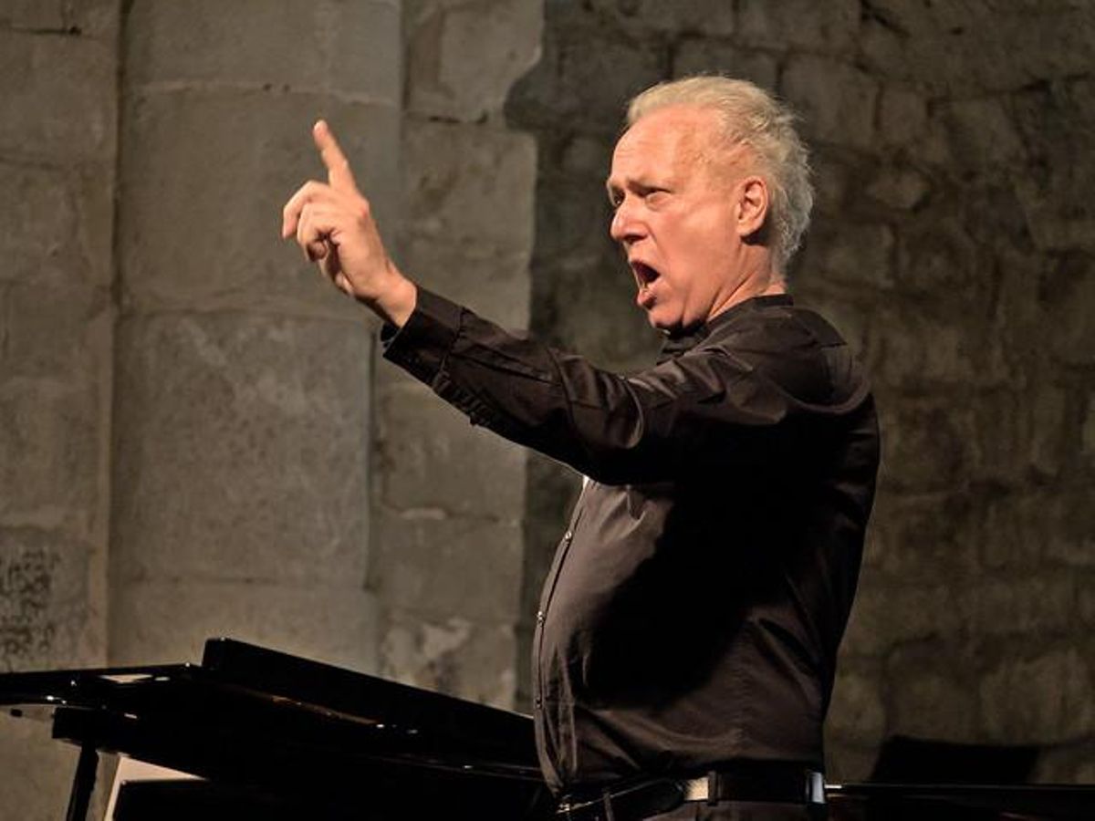 Johann Martin Kranzle en una actuació recent a la Schubertíada.