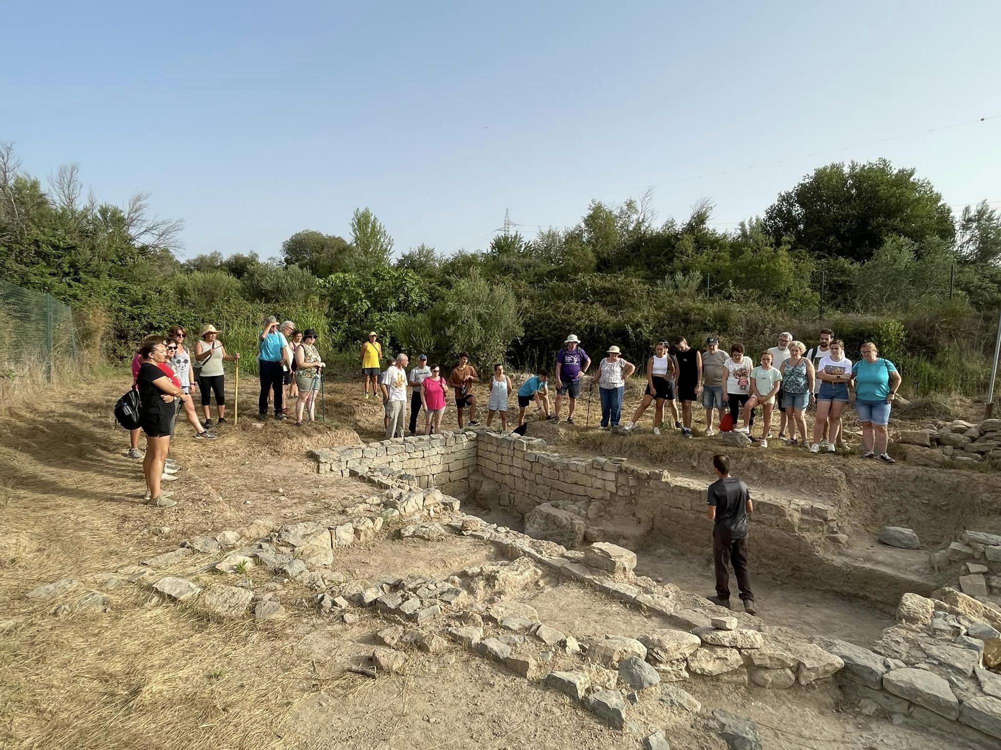 Continúan las excavaciones en la Villa Romana de Viver