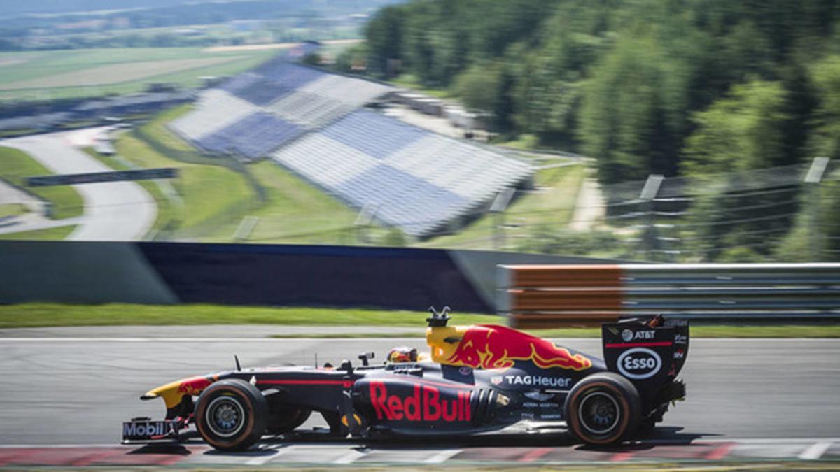 Ogier pilotó un RB7 de 2011 en Austria