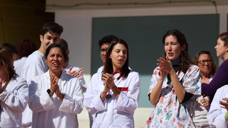 La protesta del centro de salud de Santa Eulària, en imágenes