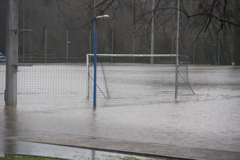 Las inundaciones en El Requexón