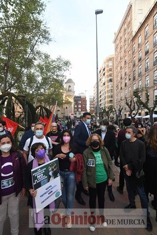 La Marea Verde toma Murcia en contra de un Gobierno con los expulsados de Vox