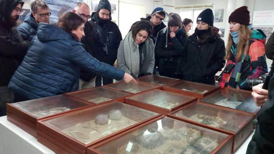 El grupo de la asociación Biodevas en el Aula de la Naturaleza de Mavea en San Balandrán.