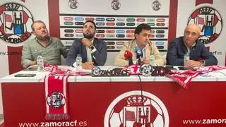 Los titulares de la primera rueda de prensa de los Páez al frente del Zamora CF: "Venimos a trabajar"