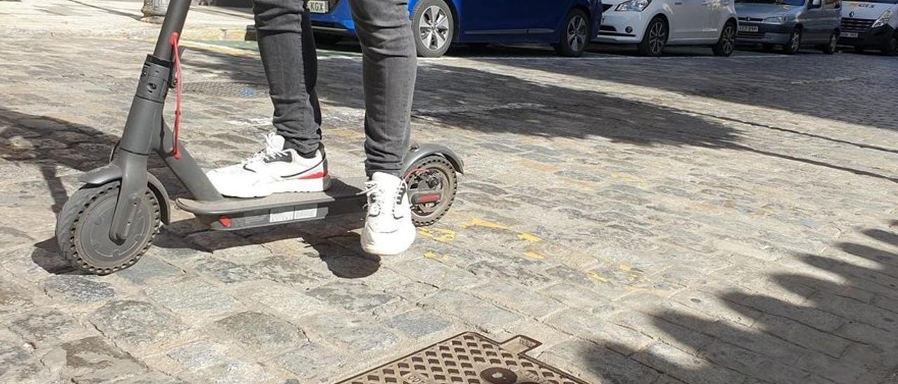 Un patinete eléctrico, en una imagen de archivo