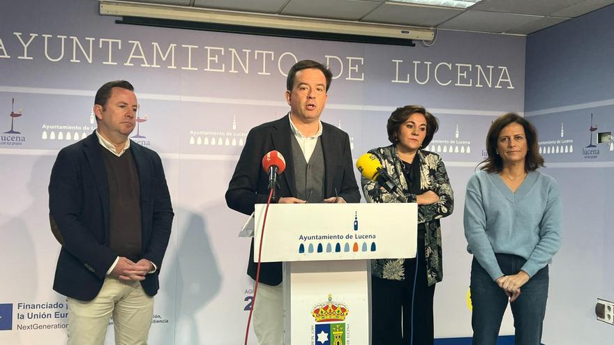 El PP se apoya en Vox para aprobar un presupuesto de Lucena de 58 millones