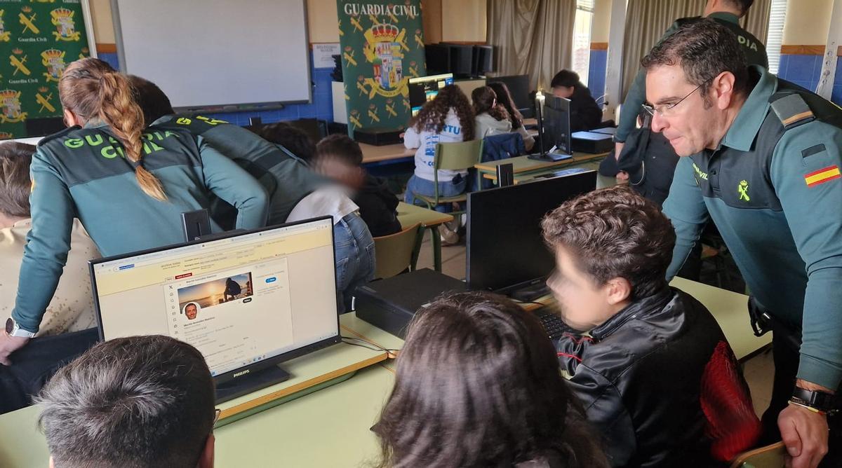 Concurso Ciberliga, organizado por la Guardia Civil.