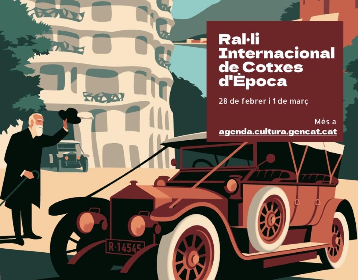 Barcelona retrocede más de 100 años este fin de semana con el festival de coches de época en homenaje a Gaudí