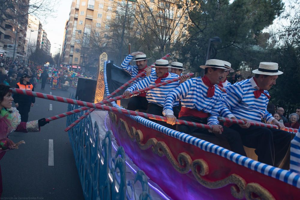 Primer desfile de carnaval en Zamora