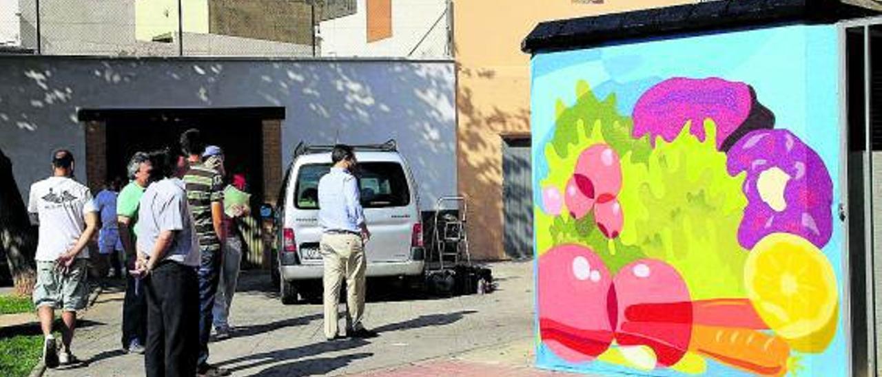Los grafittis invaden el Museo al Aire Libre de Puçol