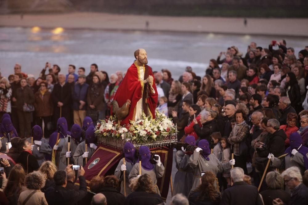 Procesión de las lágrimas de San Lorenzo en Gijón