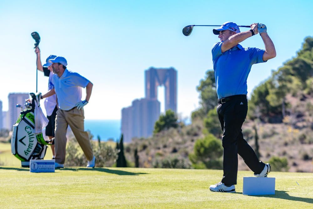 Olazábal y Jiménez lideran el elenco de legendarios golfistas que disputan a partir de hoy el Costa Blanca Seniors Masters en el hotel Villaitana