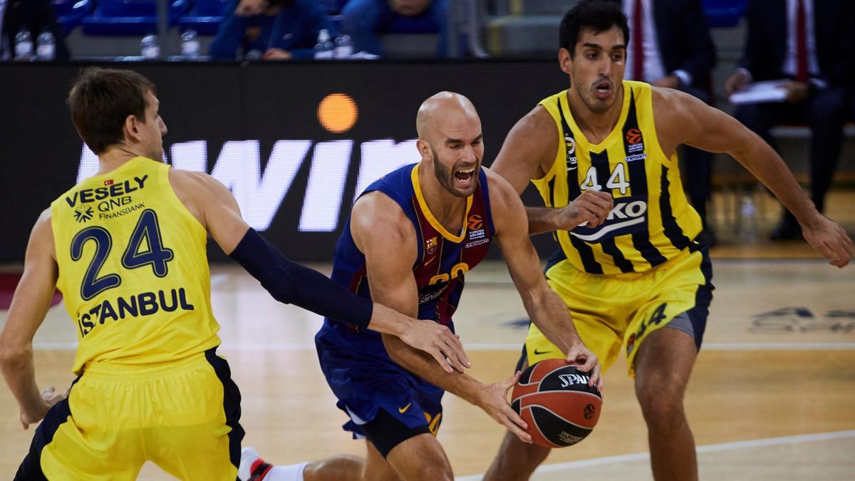 El Fenerbahçe, en un partido reciente ante el Barça