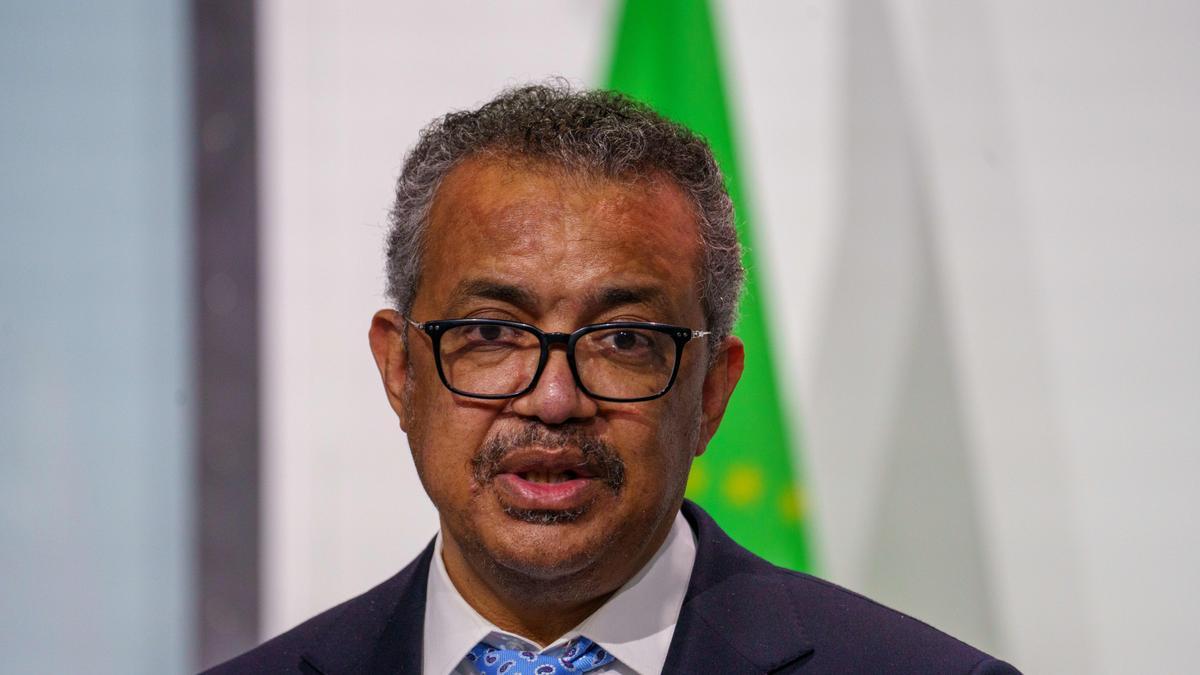 El director general de la Organización Mundial de la Salud, Tedros Adhanom Ghebreyesus.