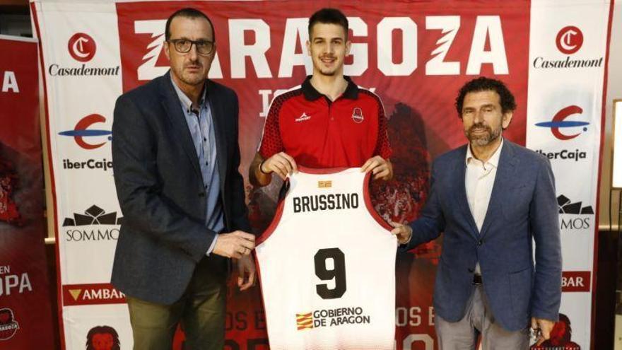 Brussino: &quot;Quiero ayudar al equipo a alcanzar los playoffs en Liga y Europa&quot;