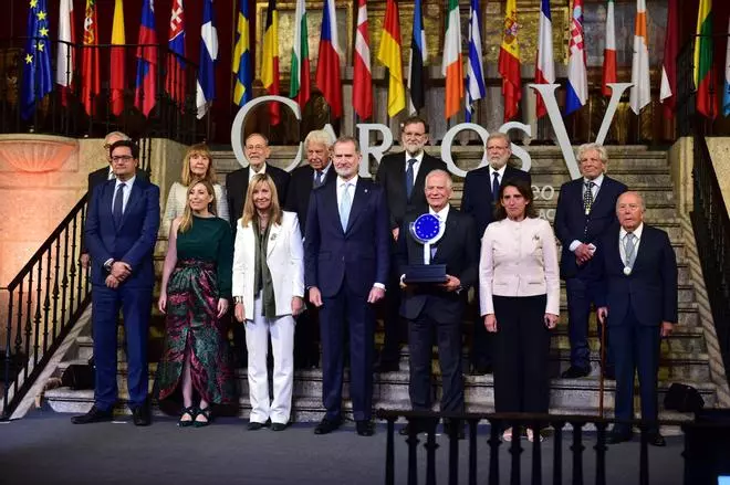 FOTOGALERÍA | La entrega del Premio Carlos V en Yuste, en imágenes.