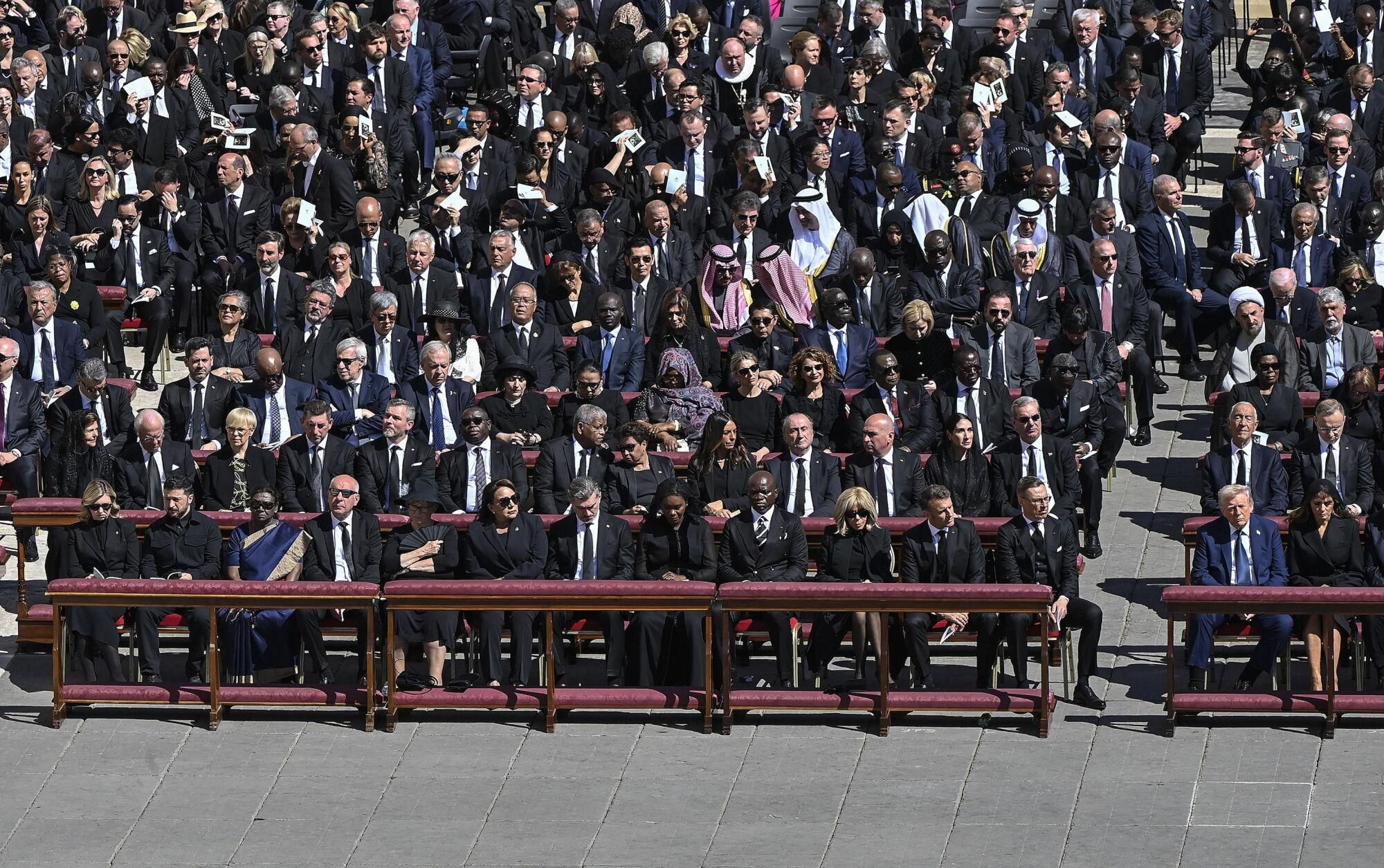 El funeral del papa Francesc, en imatges