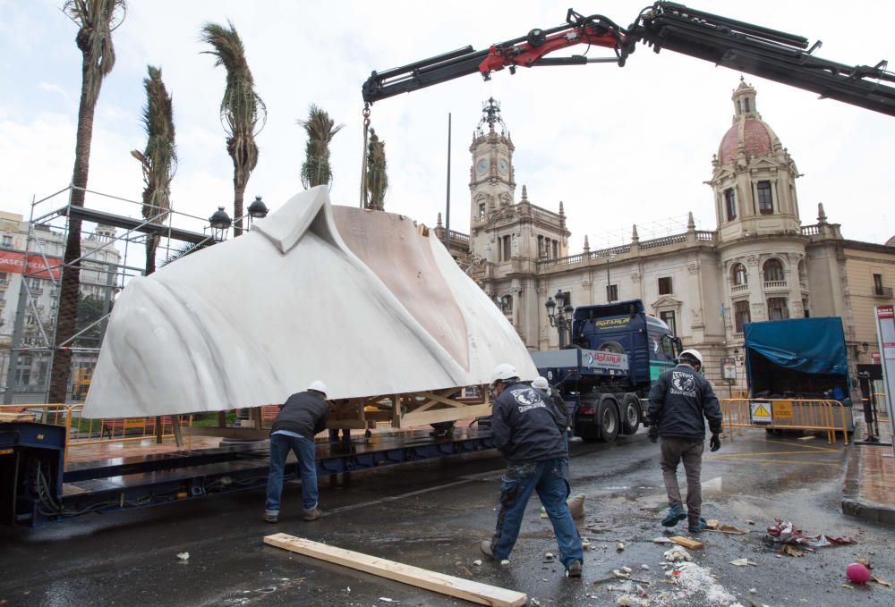 La falla municipal 2020 abandona la plaza