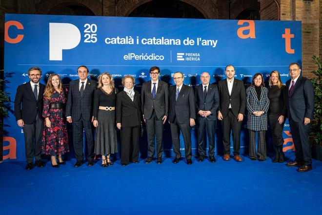 Los invitados a la gala del Català y Catalana de l'Any 2025