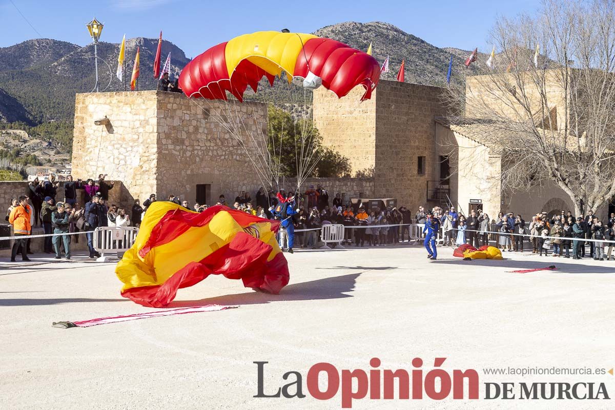 Apertura Año Jubilar de Caravaca: adoración y exhibición de la Patrulla Acrobática de Paracaidismo del Ejército del Aire