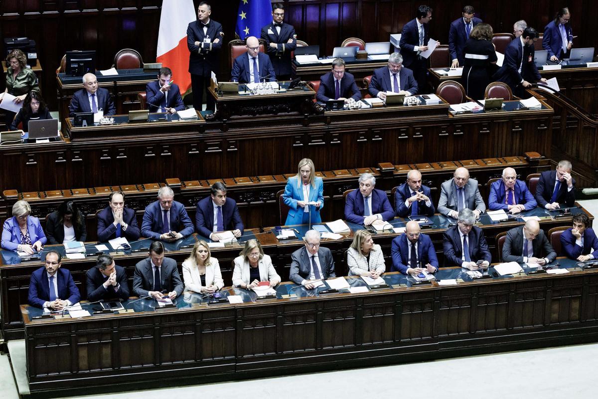 Archivo - La Cámara de Diputados italiana