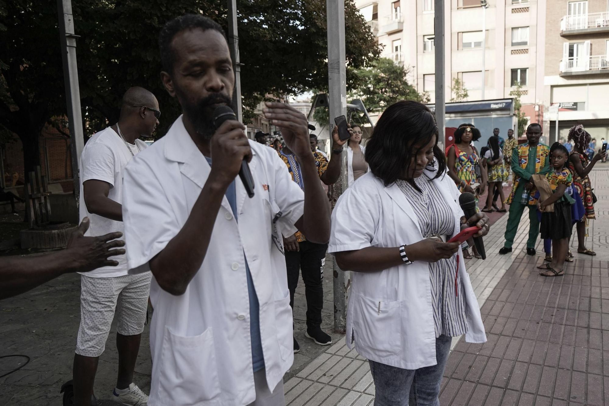 Totes les imatges de la festa solidària de la comunitat de Ghana