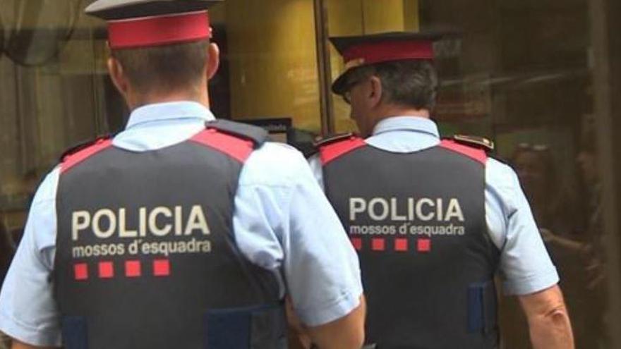 Imatge d&#039;arxiu d&#039;agents dels Mossos