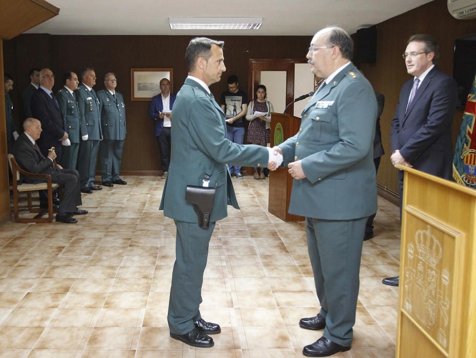 Celebración del 172 aniversario de la Guardia Civil en Castelló