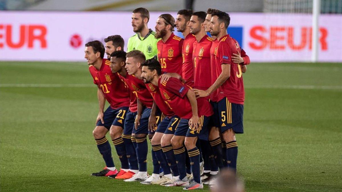 Encuentro de la Liga de las Naciones ante Suiza