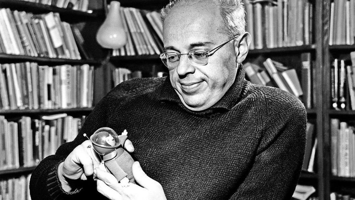 Un retrato de Stanislaw Lem, en 1961.