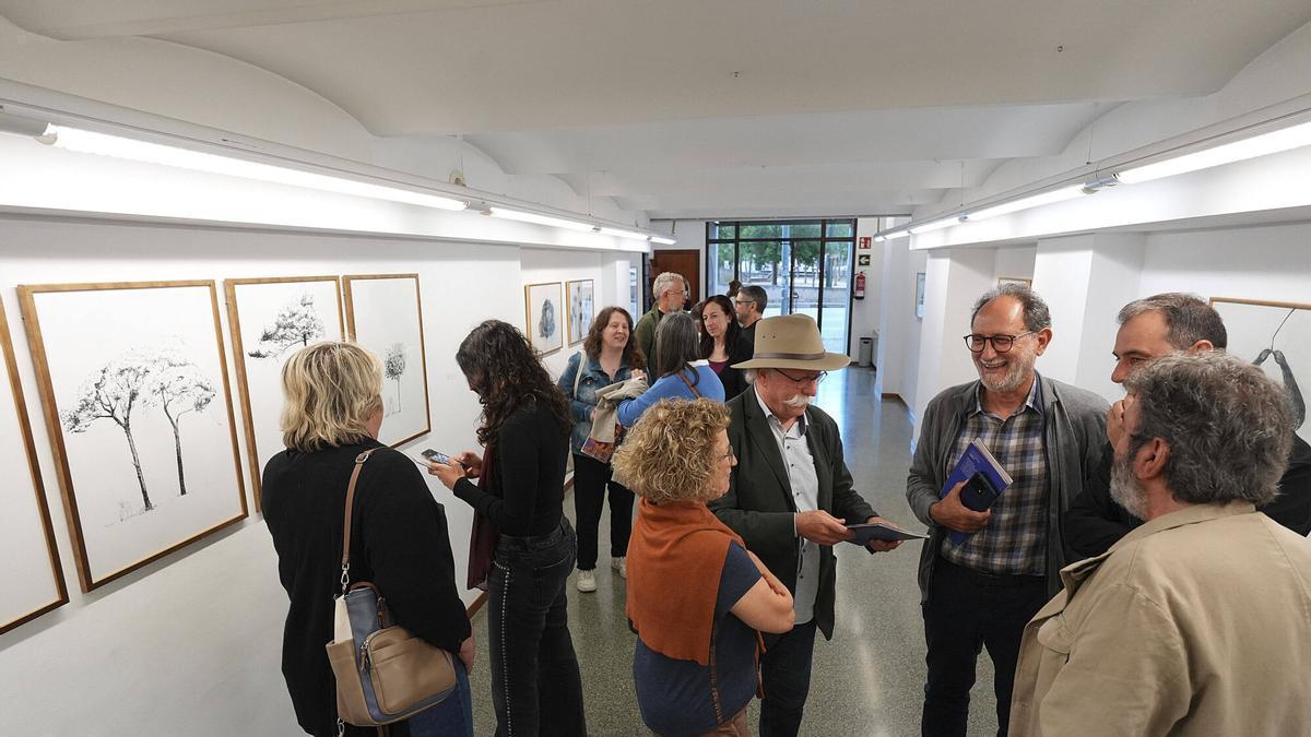 Les imatges de la presentació de l'exposició de Manel Bayo i Evdokim Perevalsky, a la Fundació Valvi