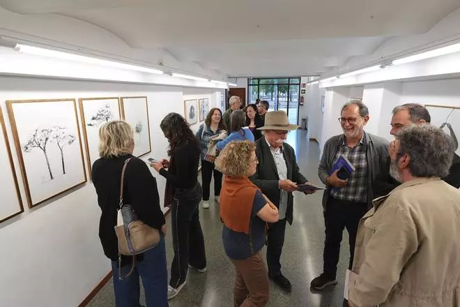 Les imatges de la presentació de l'exposició de Manel Bayo i Evdokim Perevalsky, a la Fundació Valvi