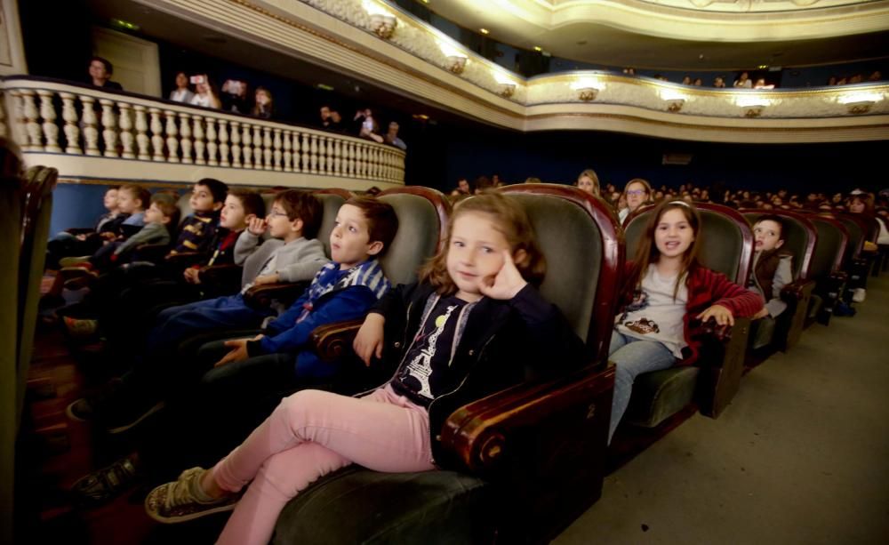 Actuación infantil en el Teatro Principal