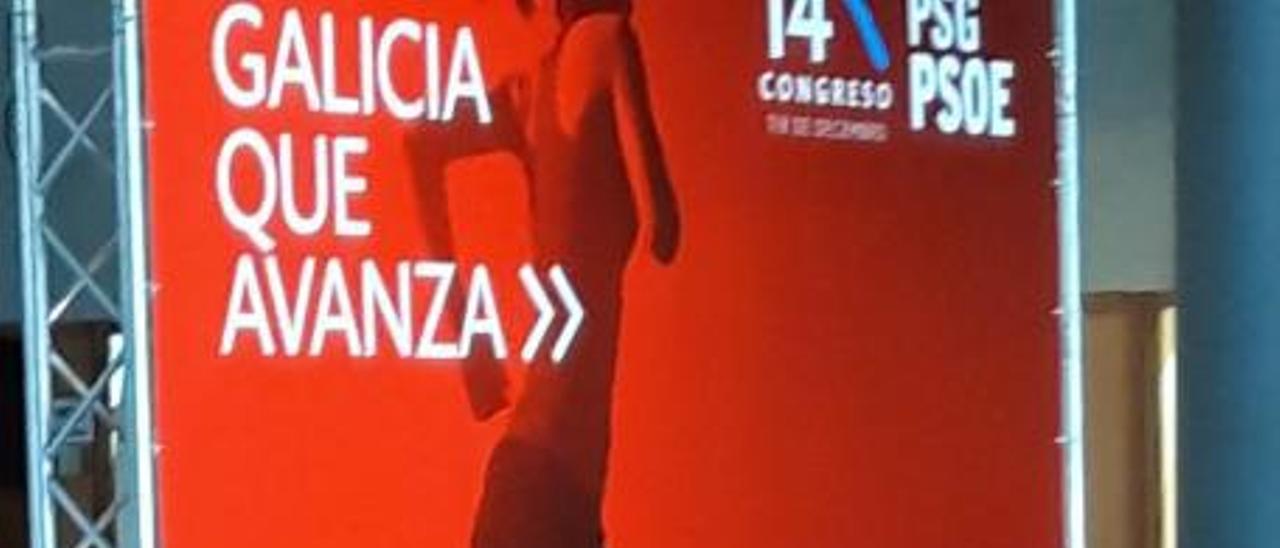 Eugenio González, en el Congreso del PSdeG PSOE. |   //