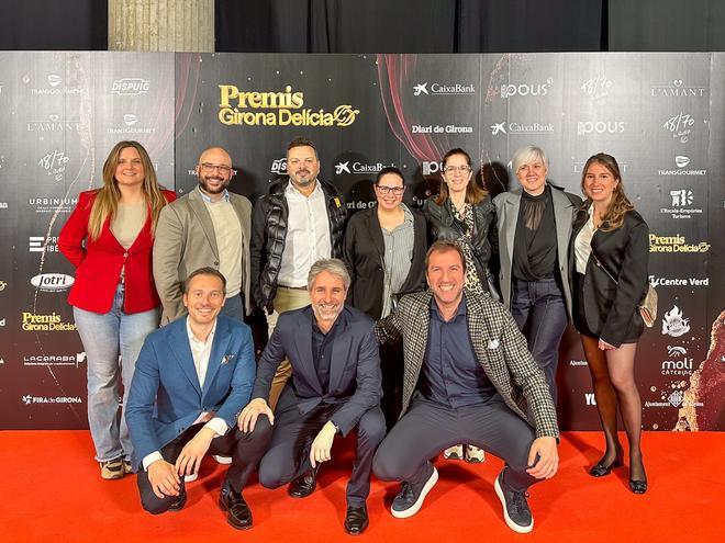 Les imatges del photocall dels premis Girona Delicia