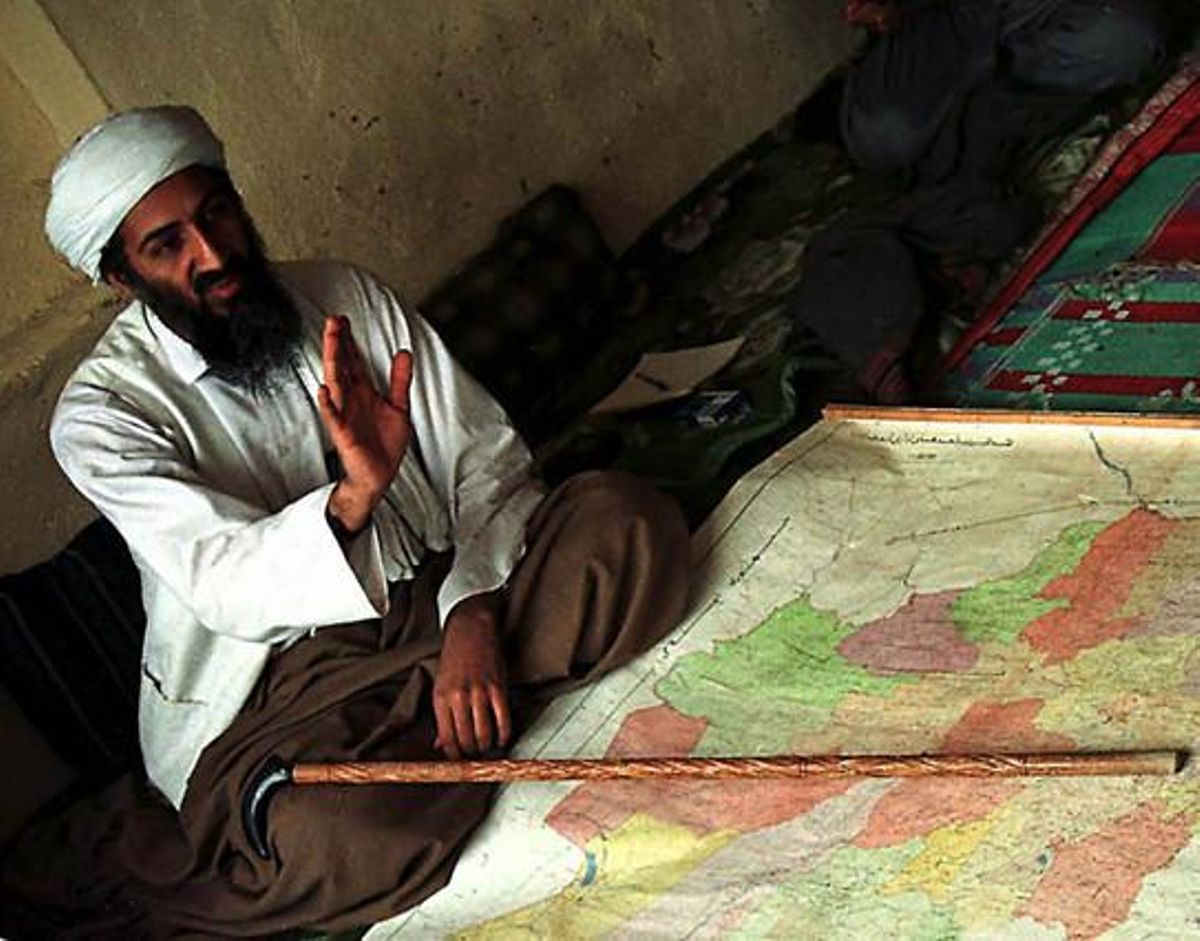 Imatge del líder d’Al-Qaida a l’Afganistan, l’abril del 1998.