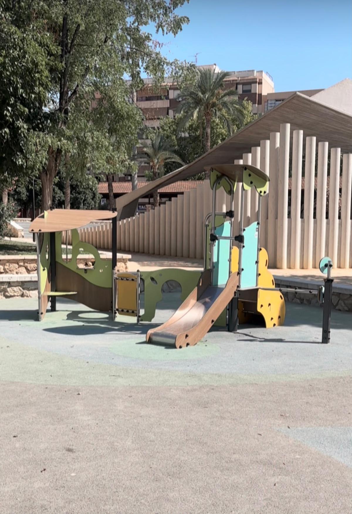 Zona de juegos en San Vicente