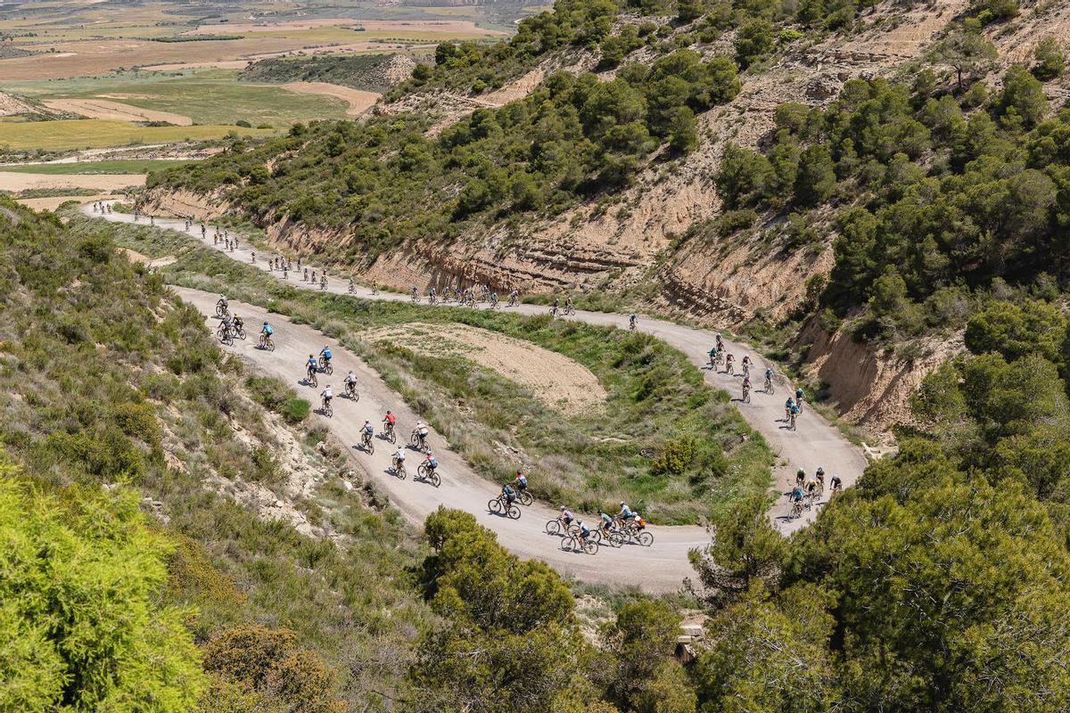 El espectacular recorrido de la Orbea Monegros.